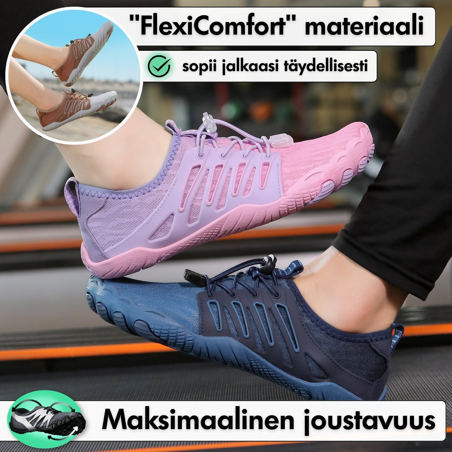Active Pro - Terveelliset Paljasjalkakengät