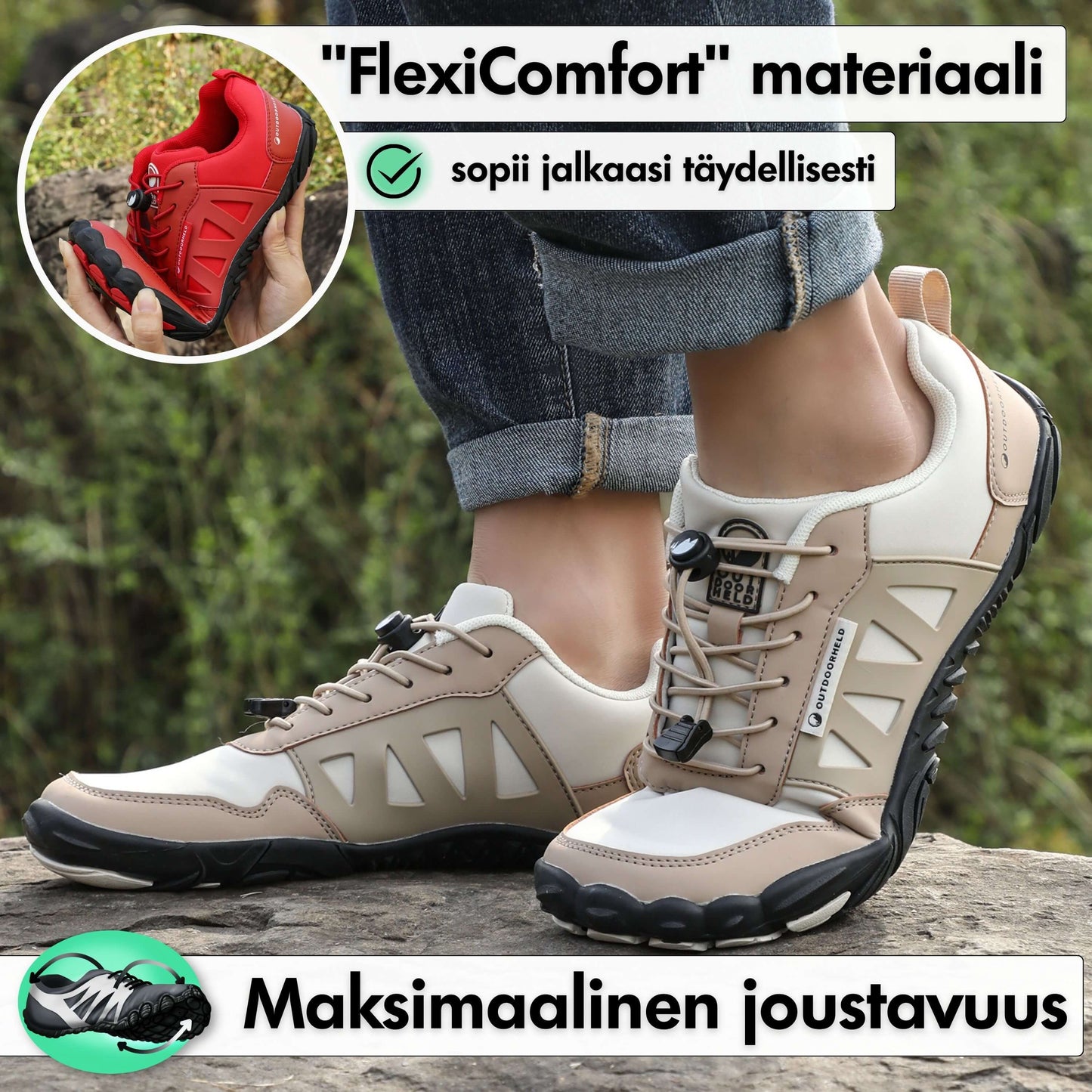 Expert Prime - Terveelliset Paljasjalkakengät