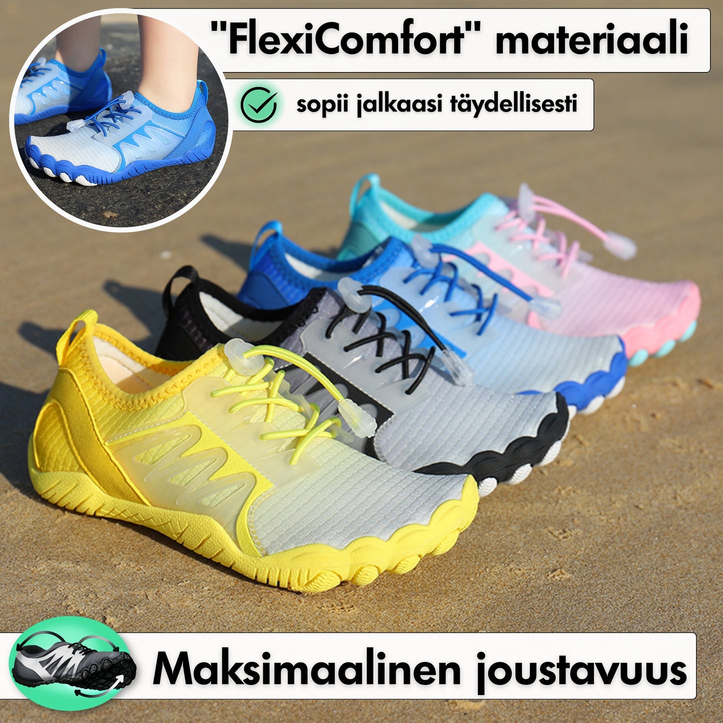Kids Pro - Terveelliset Lasten Paljasjalkakengät