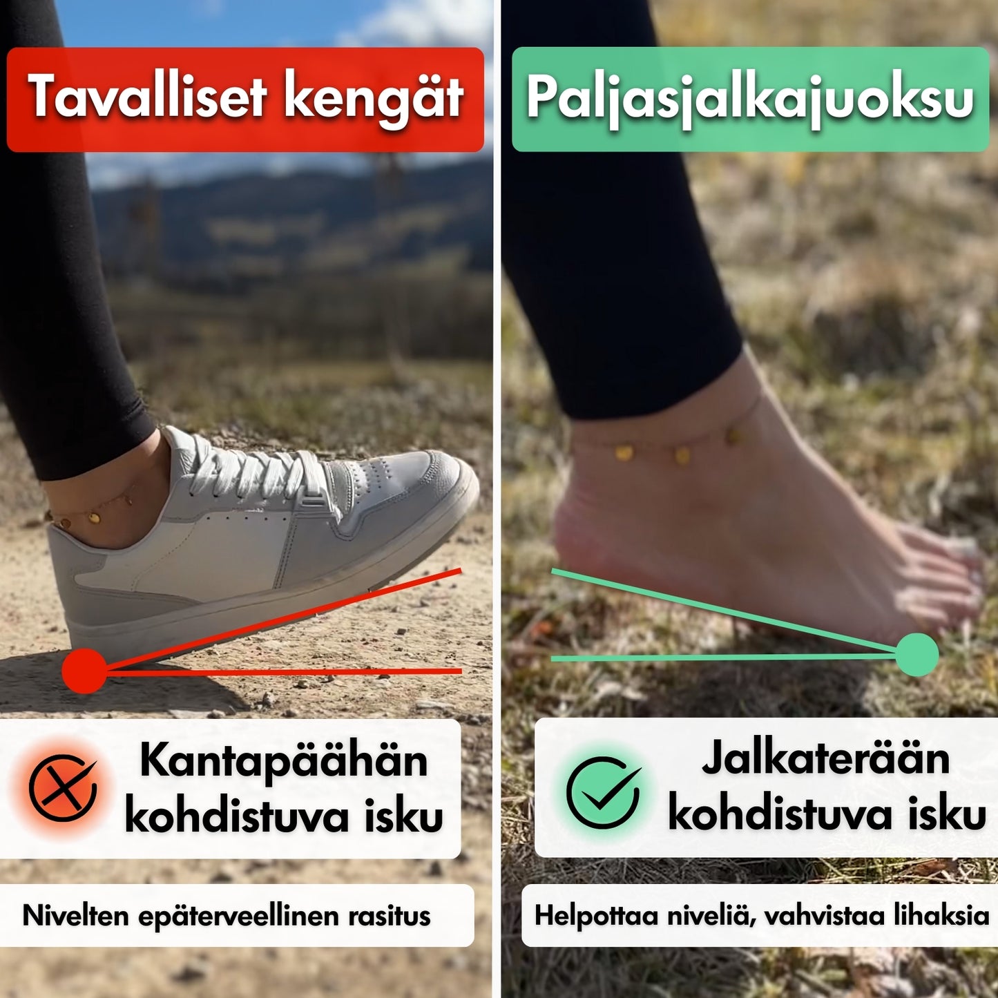 Grip Pro - Terveelliset Paljasjalkakengät