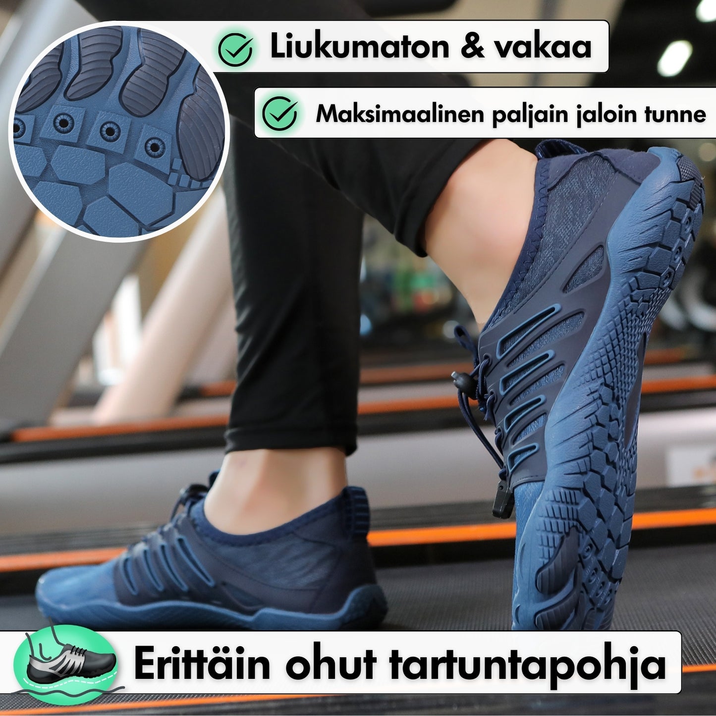 Active Pro - Terveelliset Paljasjalkakengät