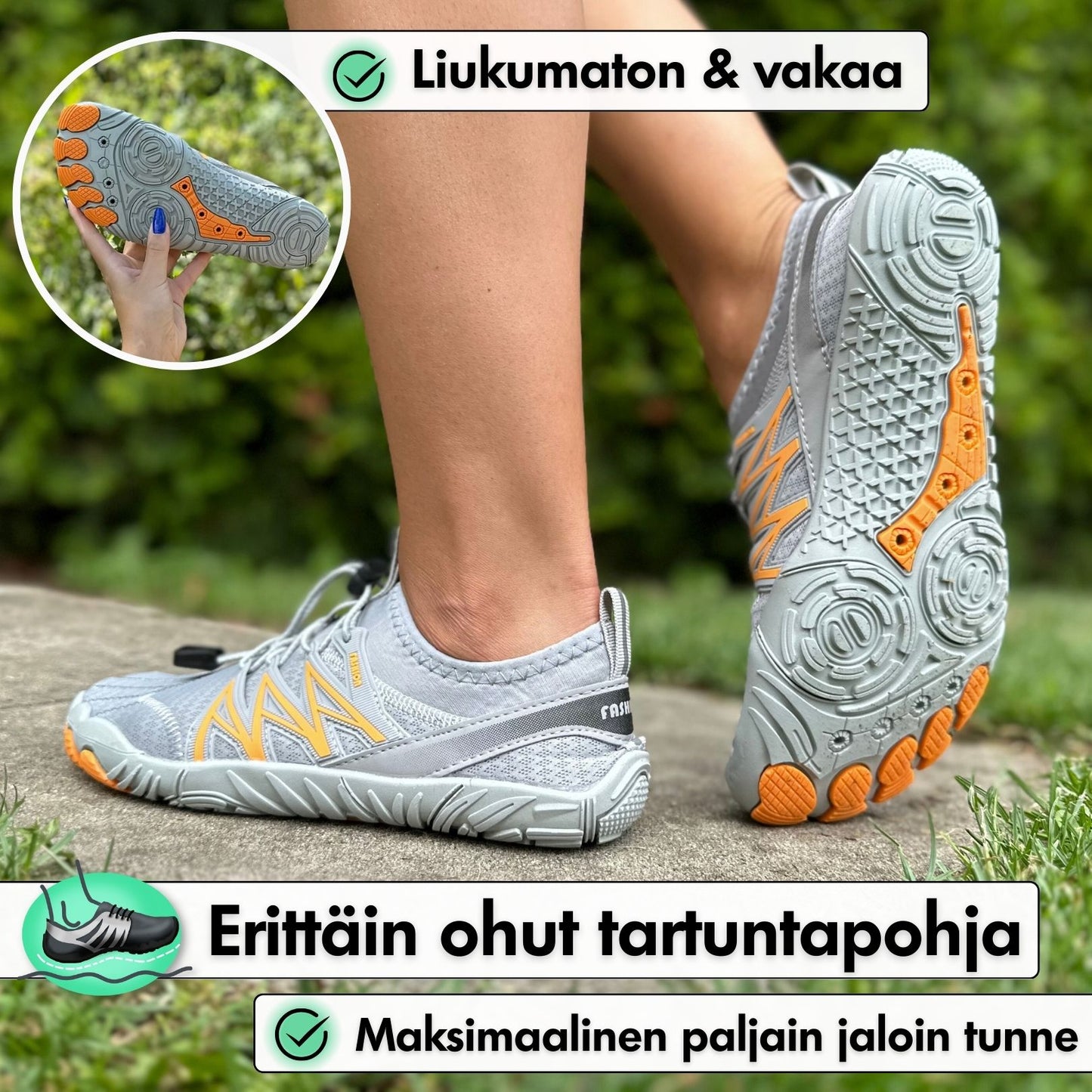 Sport Pro - Terveelliset Paljasjalkakengät