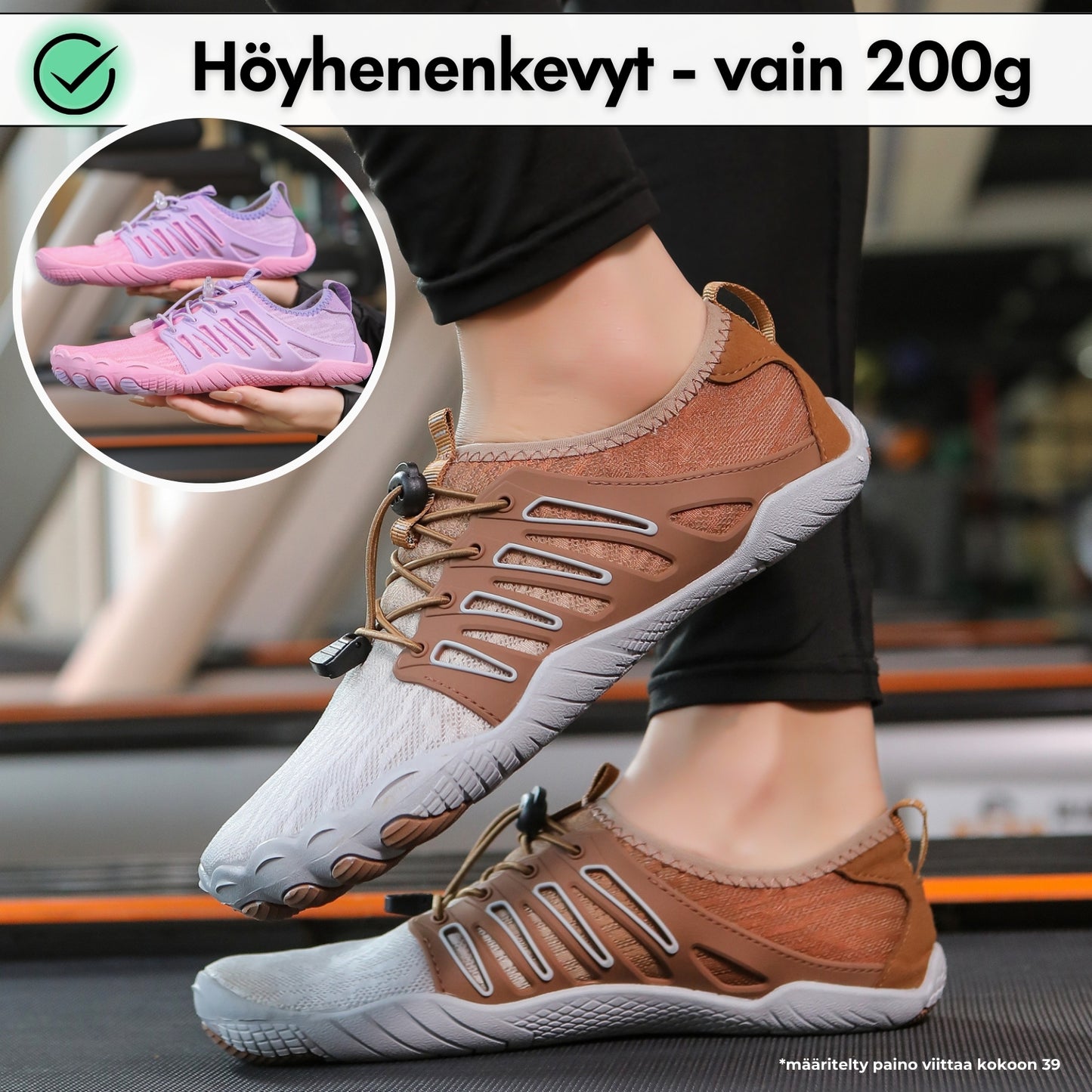 Active Pro - Terveelliset Paljasjalkakengät