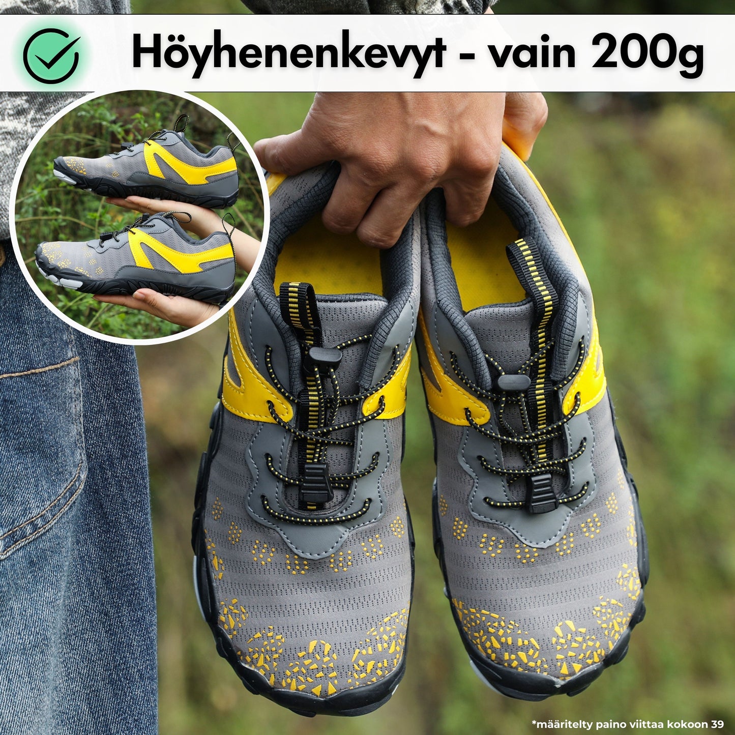 Walk Pro - Terveelliset Paljasjalkakengät