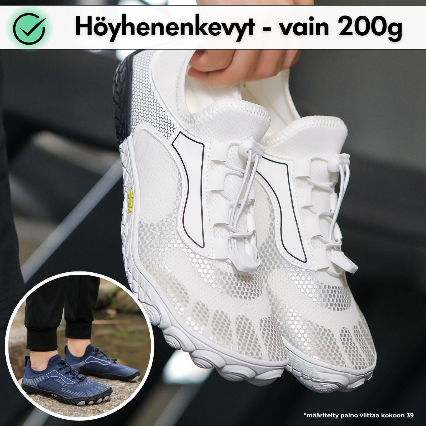 Sport Max - Terveelliset Paljasjalkakengät