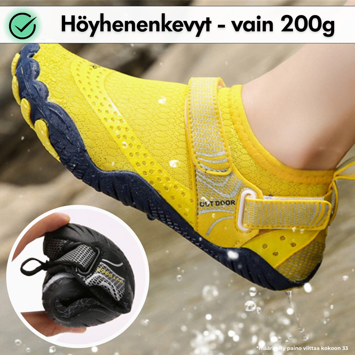 Outdoor Kids - Terveelliset Lasten Paljasjalkakengät