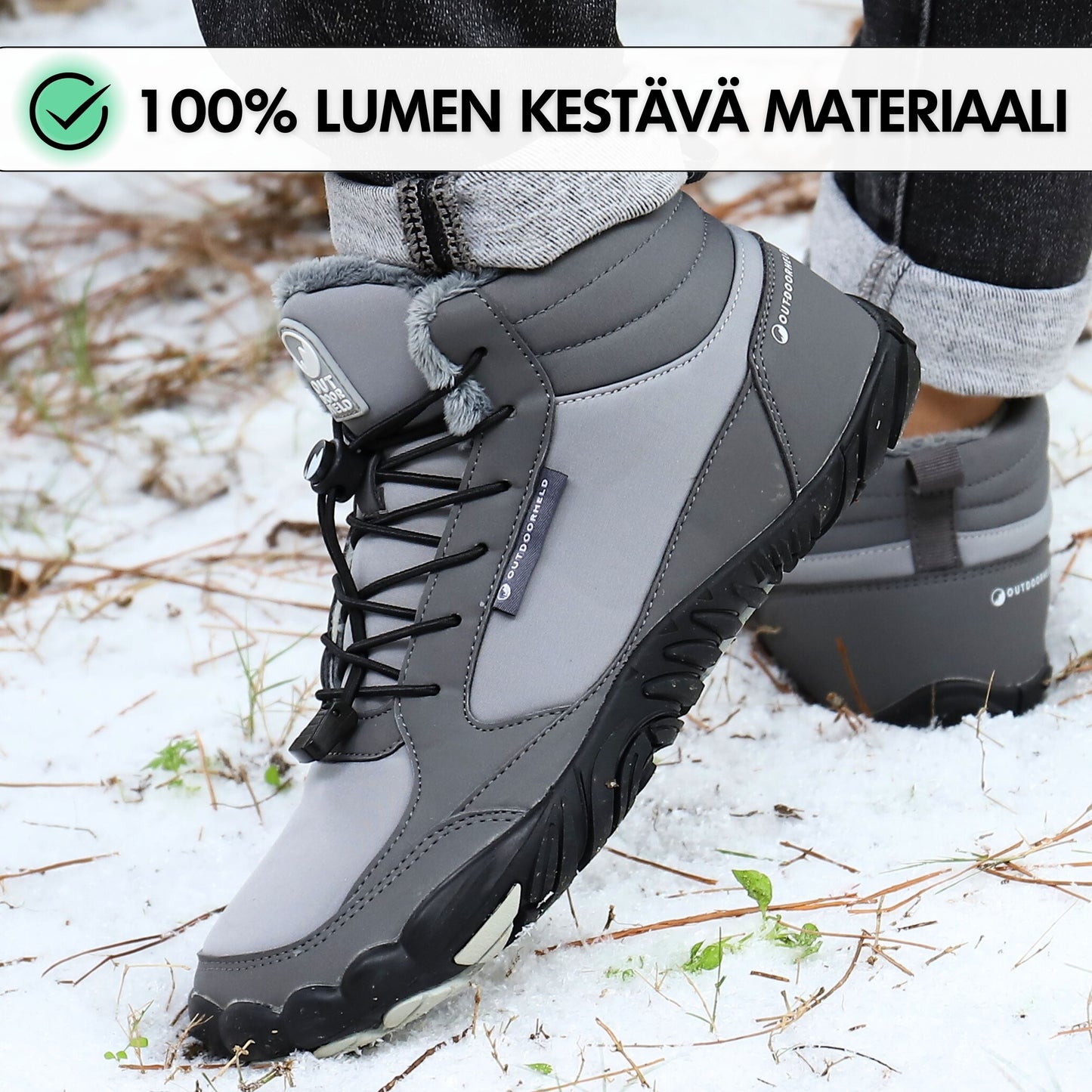 Winter Prime - Vedenpitävät Paljasjalkakengät